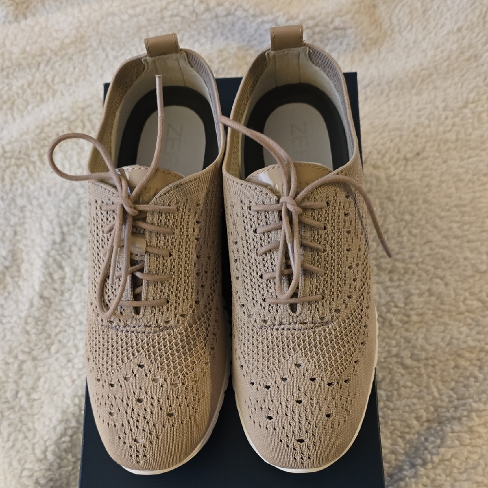 Cole Haan Etherea Knit Lace-Up Sneakers